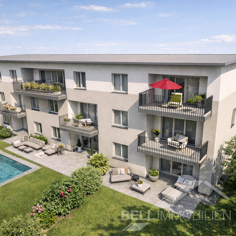 KI generierte Visualisierung MFH Mattighofen