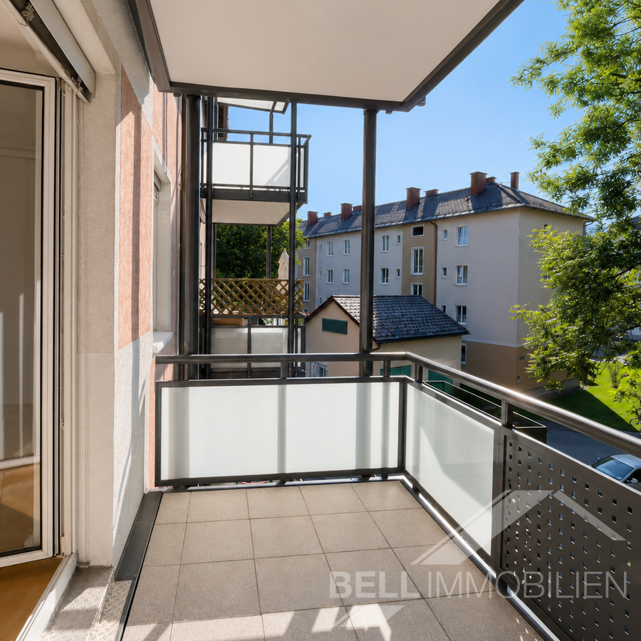 SALZBURG-JOSEFIAU / 3-Zimmer-Balkonwohnung unweit der Salzach